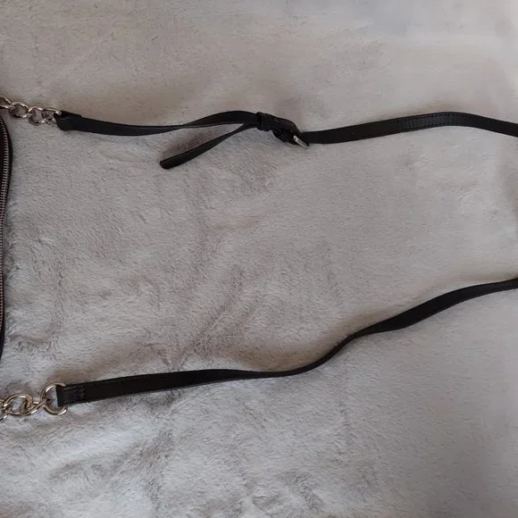 Black leather handbag - Picture 5 of 5